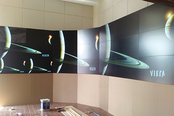 ?46寸三星液晶拼接屏甘肅蘭州地球村農業平臺指揮中心項目