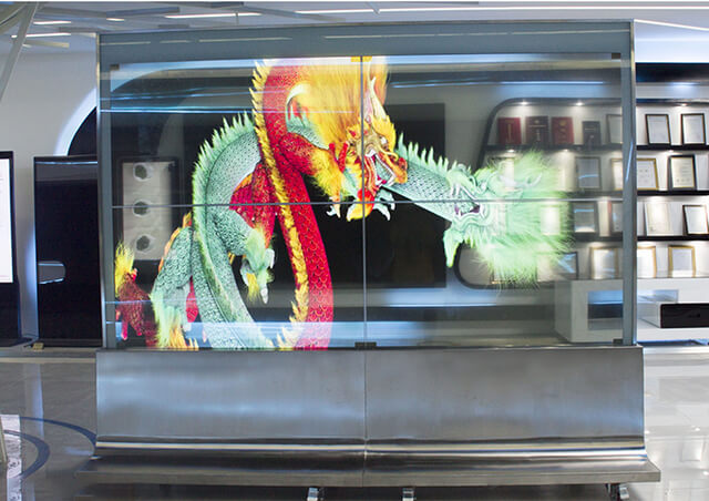 55寸透明拼接屏市場應該如何發展