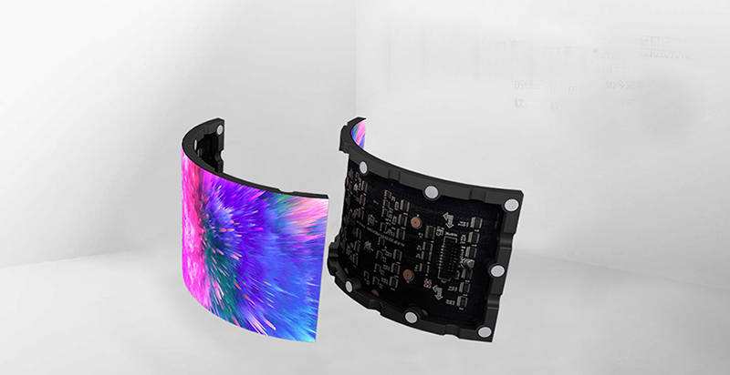 超薄柔性LED顯示屏優勢及特點